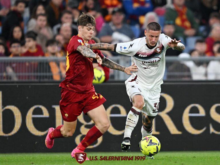 Roma – Salernitana 2 – 2: Il tabellino