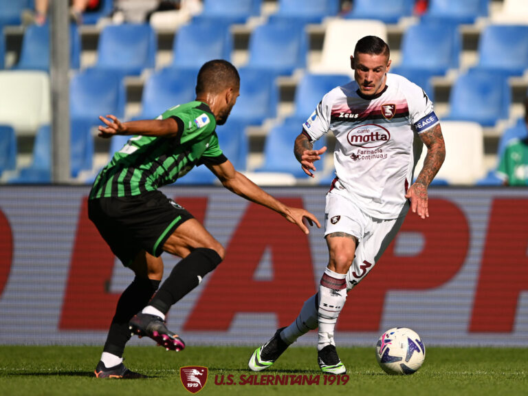 Sassuolo – Salernitana 5 – 0: Il tabellino