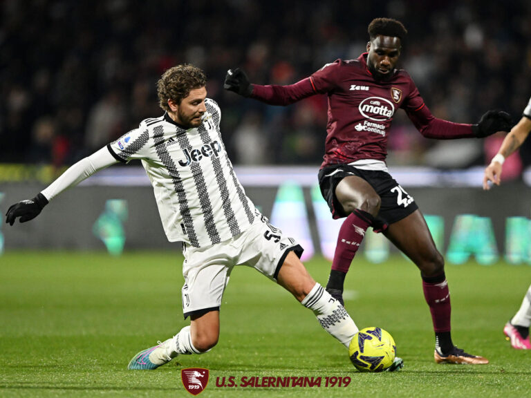 Salernitana – Juventus 0 – 3: Il tabellino