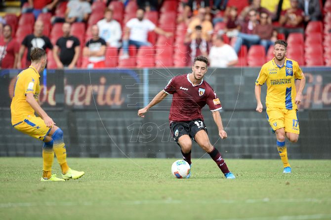 Salernitana – Frosinone 1 – 1: Il Tabellino