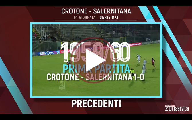 Crotone – Salernitana: I Precedenti