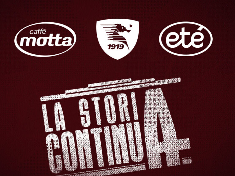 Caffè Motta si conferma Main Sponsor della Salernitana per la stagione 2022/23