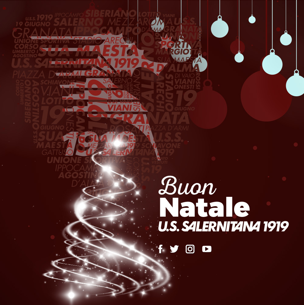 Buon Natale dall’U.S. Salernitana 1919
