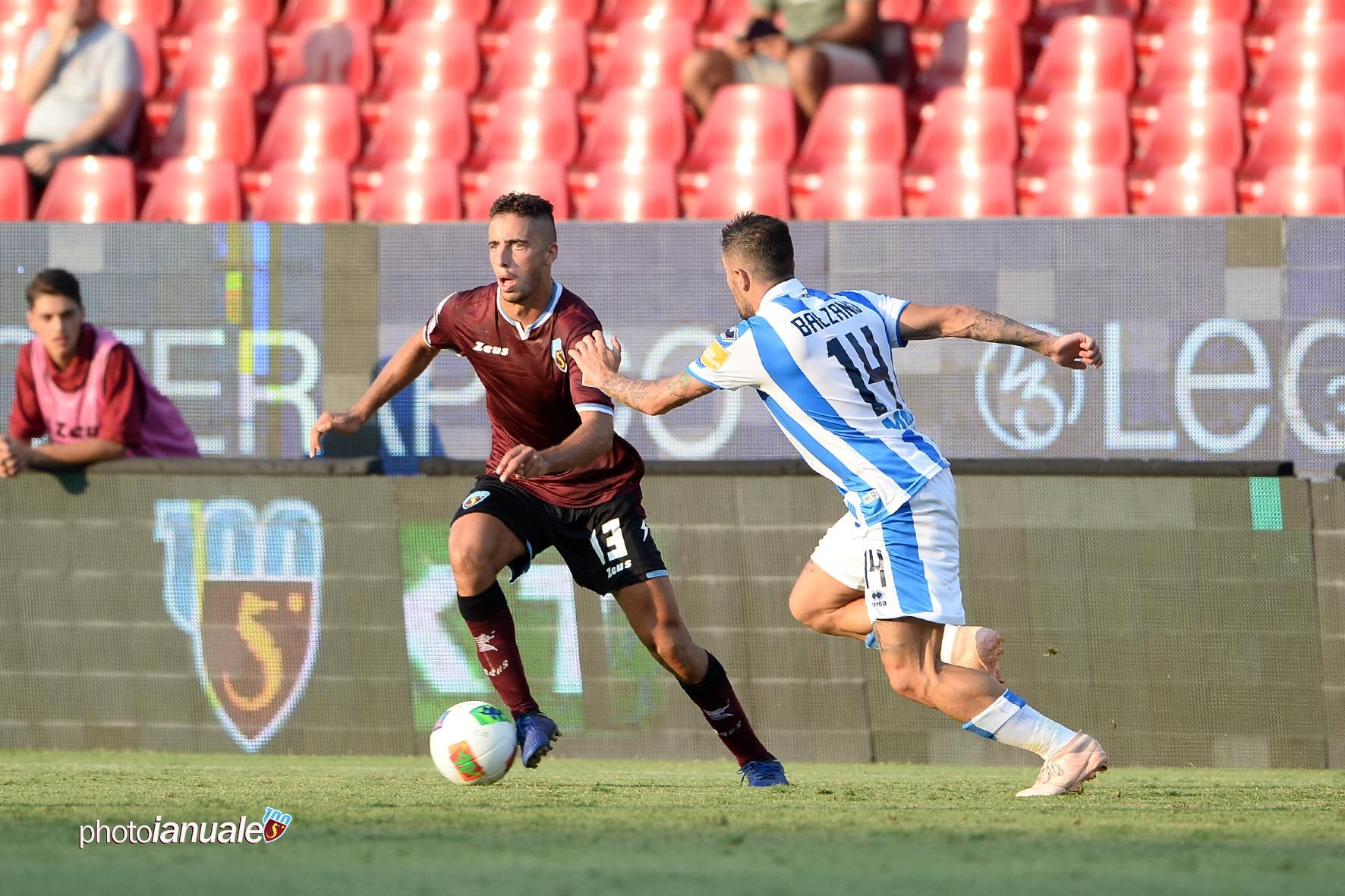 Salernitana – Pescara 3 – 1: Il Tabellino