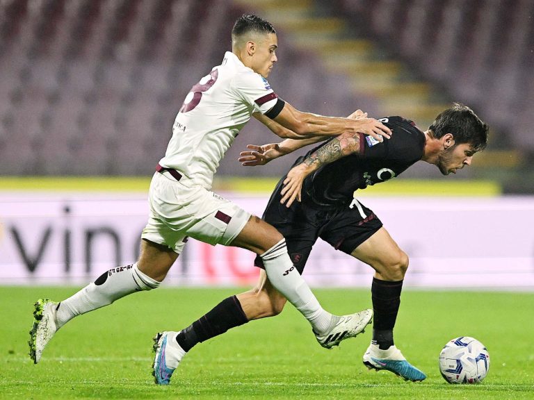 Salernitana – Torino 0 – 3: Il tabellino